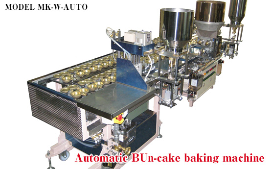 Automatic Bun-cake baking machine