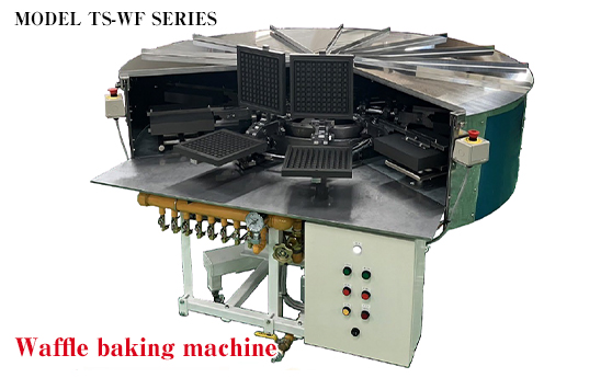 Waffle baking machine